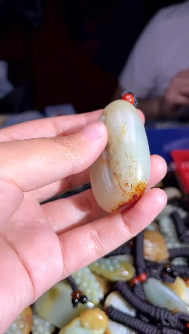 和田玉未镶嵌挂件1