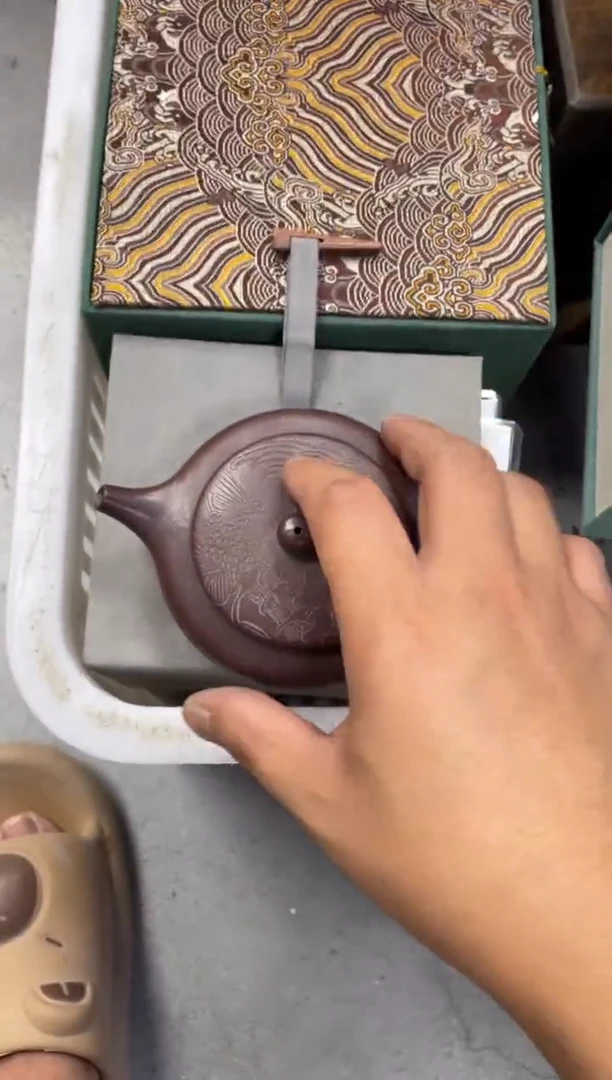 高端茶具单品放大漏