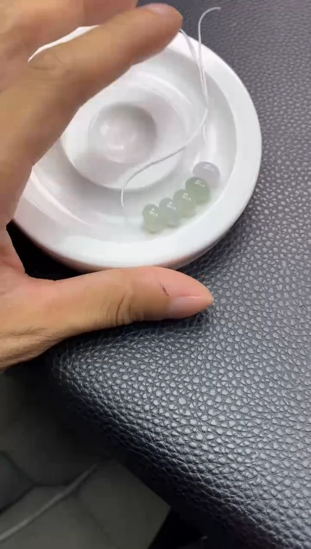 翡翠散珠50天然A货翡翠散珠卡
