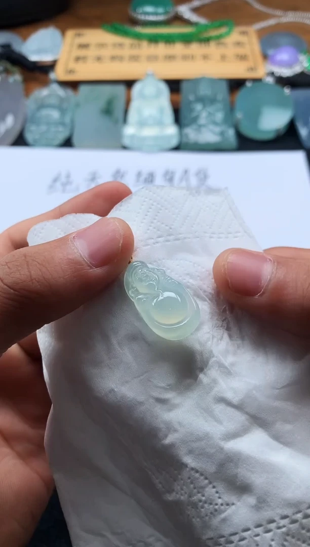 定制翡翠未镶嵌4070毛货不退不换