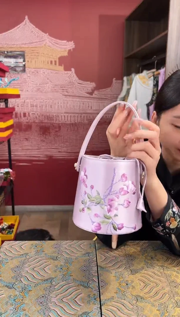 【闪购商品】刺绣苏绣手工刺绣包包