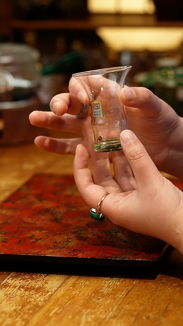 【闪购商品】禾器/晶彩君悦单杯/湖绿