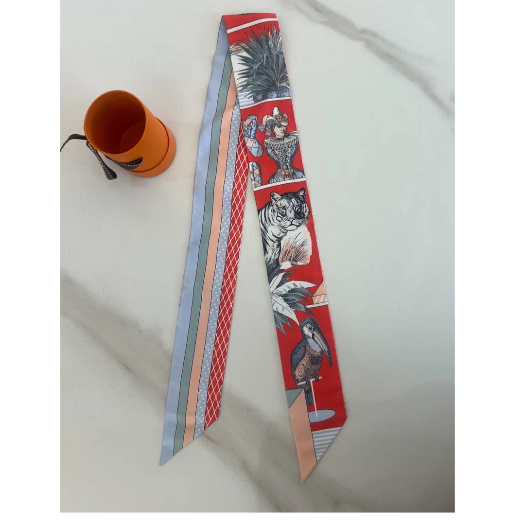 全新未使用 Hermes/爱马仕 twilly 小丝巾