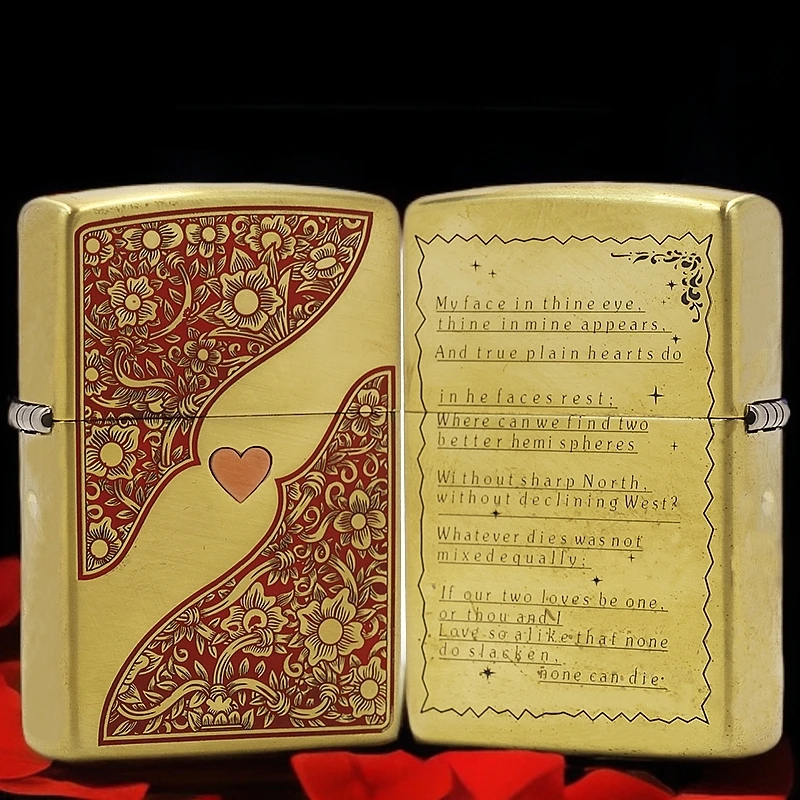 ZIPPO/之宝打火机【心有所属】正品原装防风煤油机DYJ1