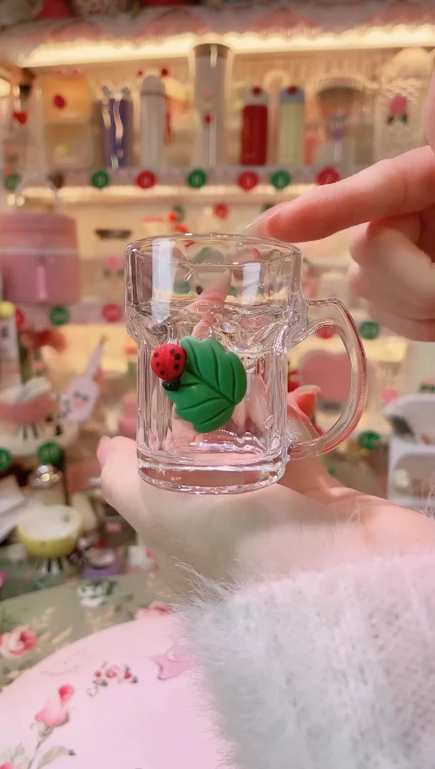 【闪购商品】摆件瓢虫一口杯开播福利，数量不多，快抢！