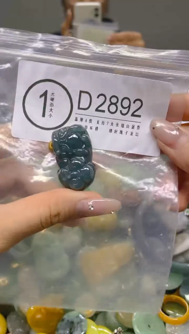 翡翠未镶嵌颈饰/D/翡翠A货,1件也是批发价