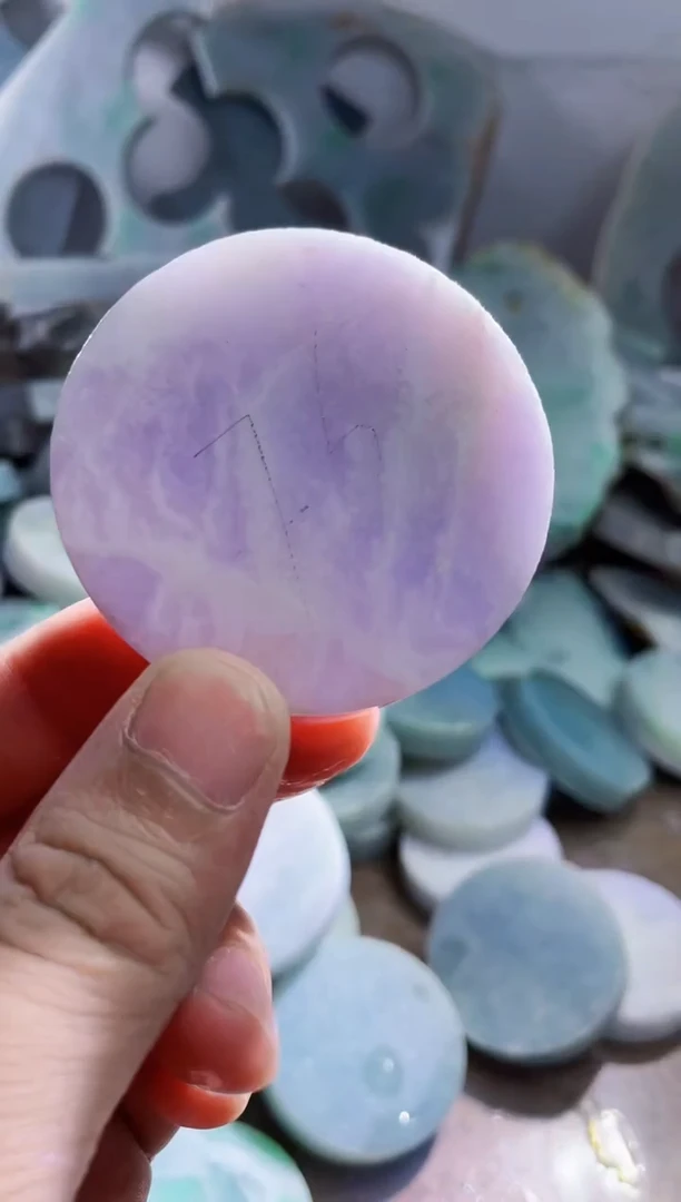 翡翠裸石天然A货缅甸翡翠1342