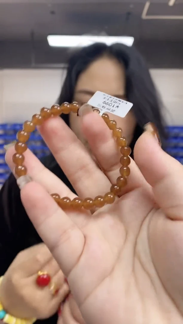 【闪购商品】和田玉手串未镶嵌多样性发其一颜色微差