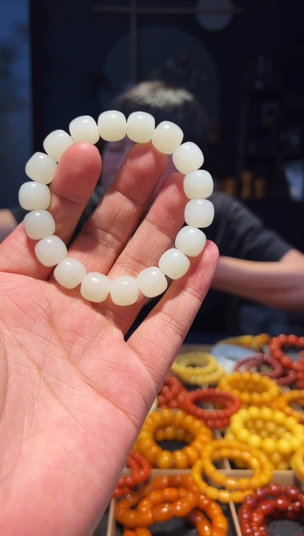 未镶嵌手串和田玉12左右老型
