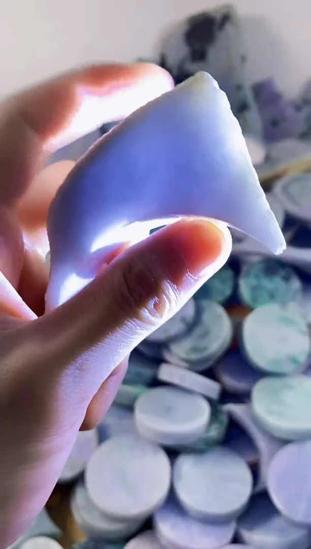 翡翠裸石纯天然A货翡翠32