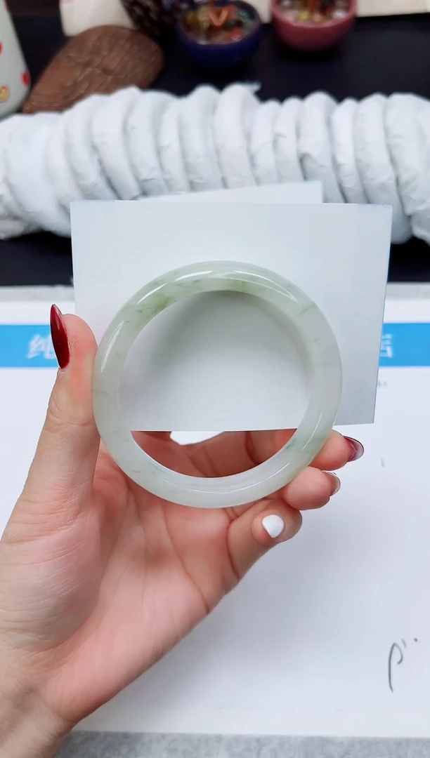 未镶嵌手镯石英质玉A275-57`58`59