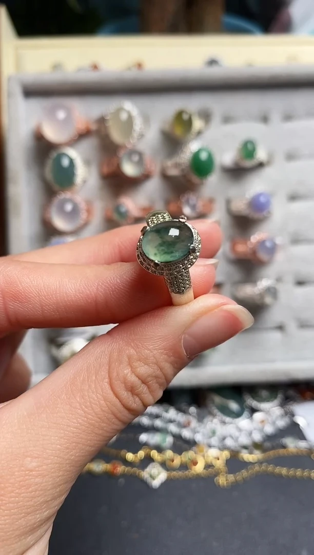 翡翠戒指未镶嵌555555555+3