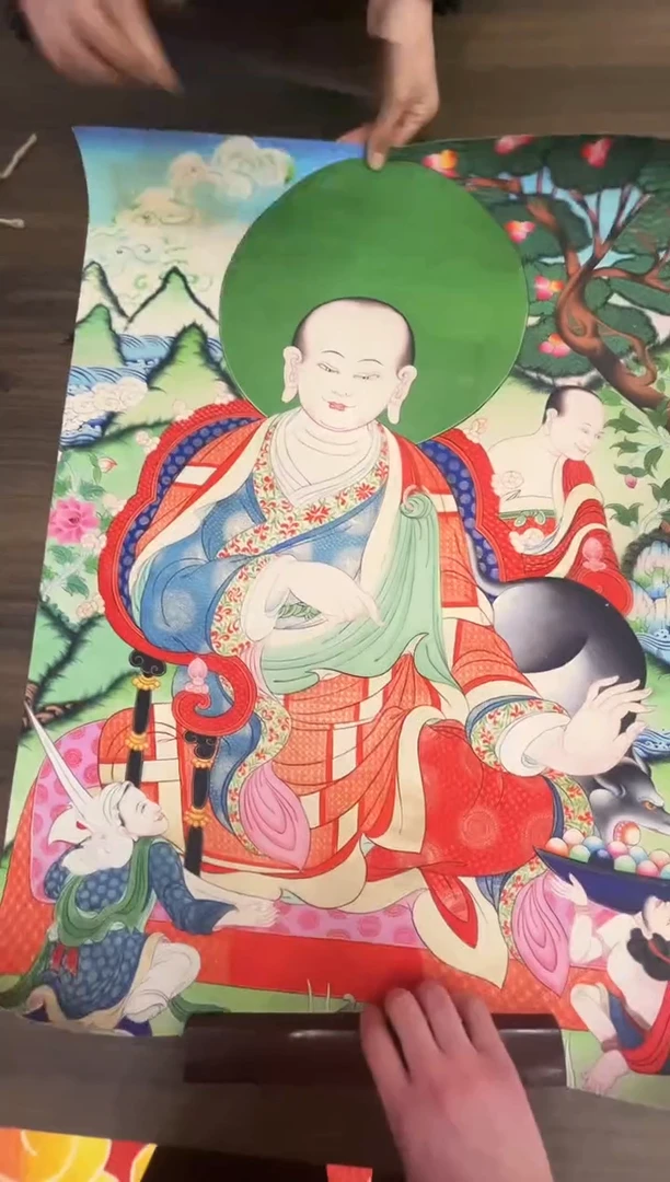 卷轴画唐卡16041