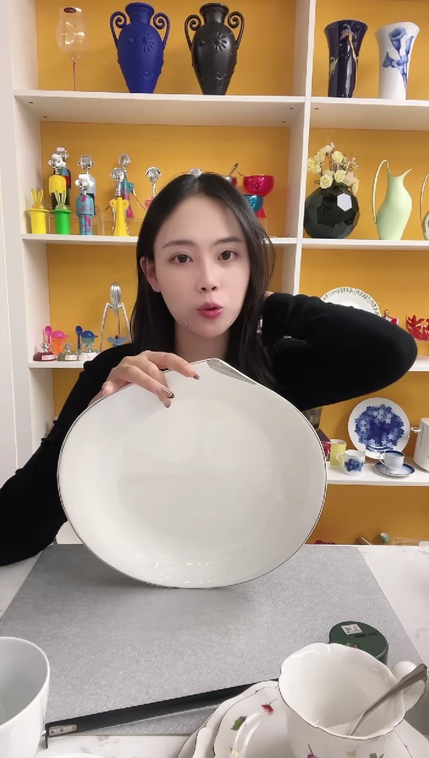 意大利敦迪 水滴系列 浅盘32cm