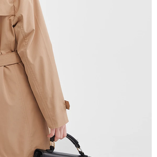 风衣可拆卸外套 新款洋气英伦风 暇步士童装HPSDGD41CC769