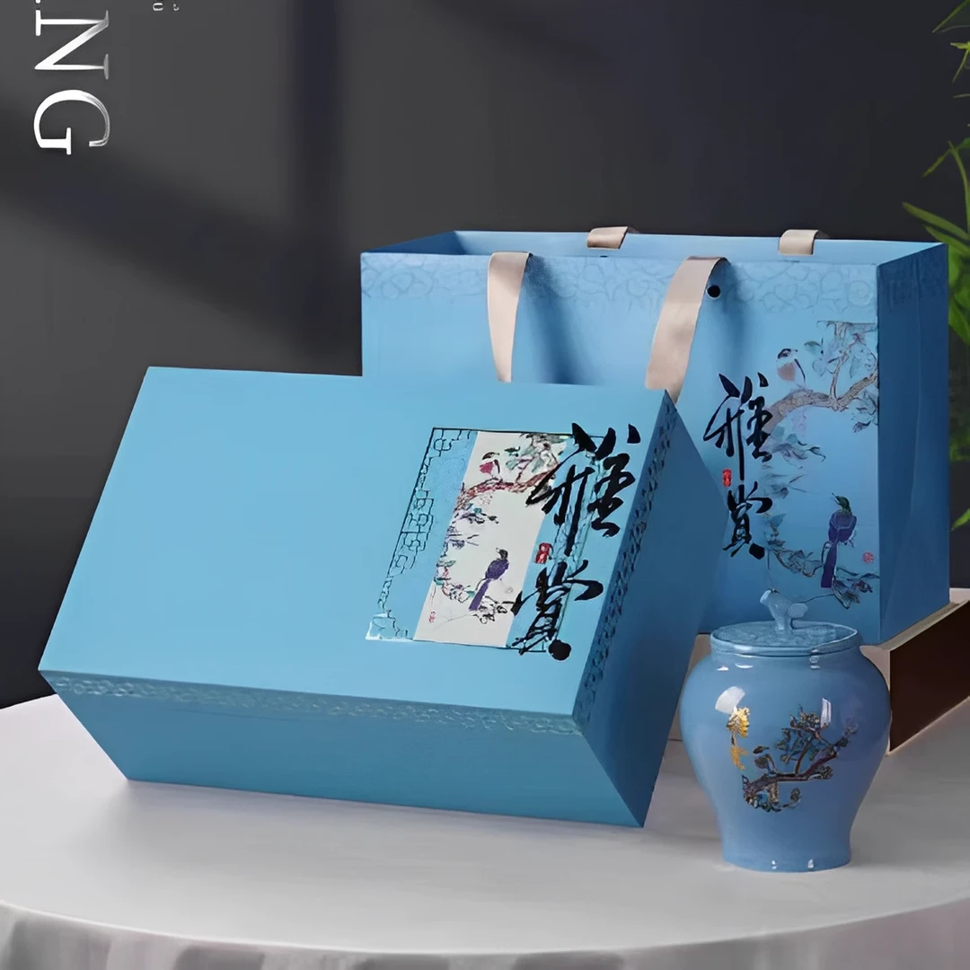 雅赏-碧螺春浓香型绿茶茶叶礼盒装