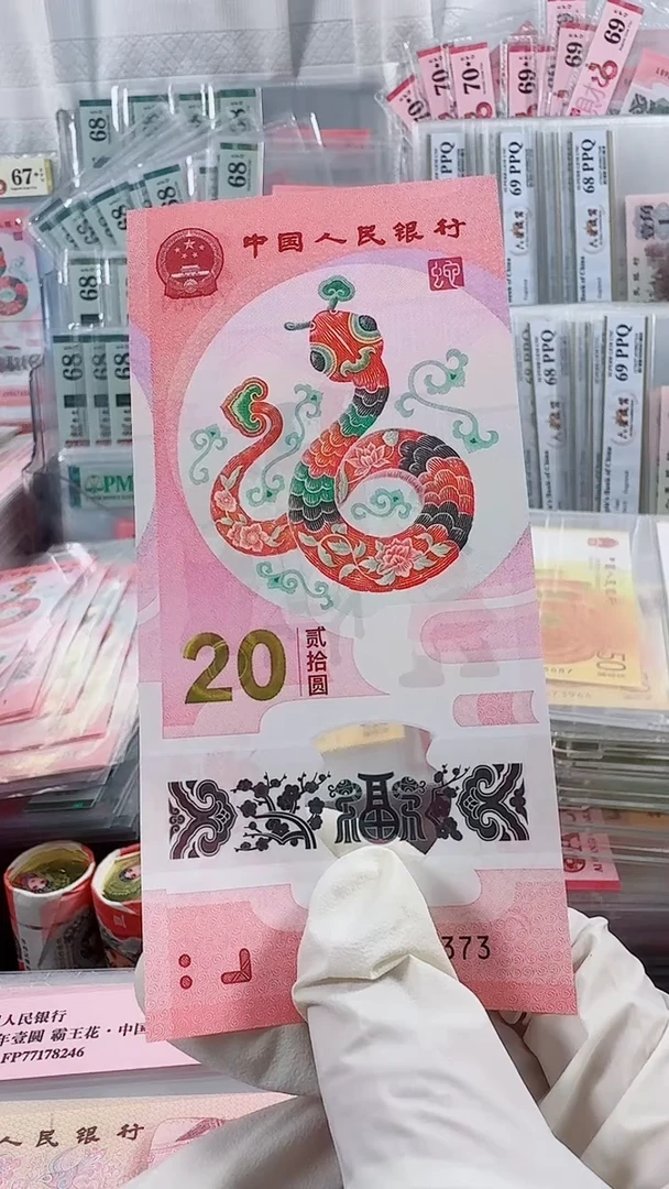 【闪购商品】塑料蛇钞绝品单张号码随机