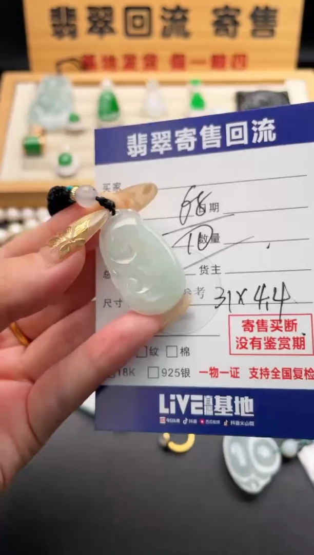 颈饰未镶嵌翡翠10146781