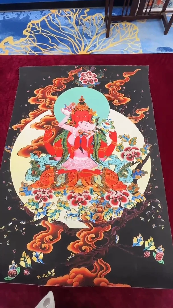 卷轴画唐卡16006