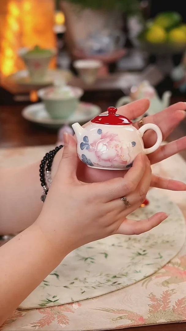 红妆芳华茶壶 哈哈哈哈哈哈