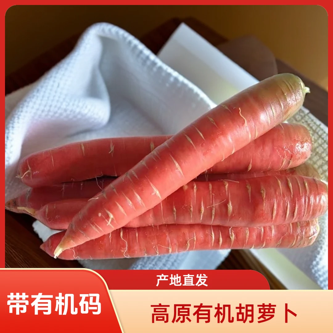 有机迷你胡萝卜4斤 小(李琬有机菜)