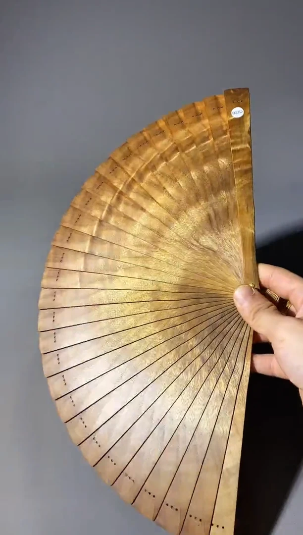 金丝楠巨****周902号21cm小叶桢楠扇子