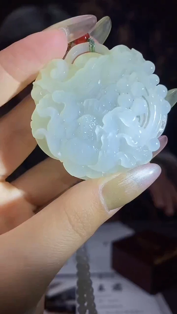 和田玉未镶嵌颈饰C915