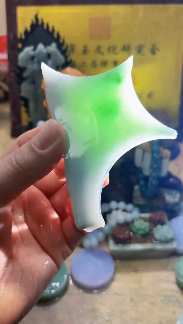 未镶嵌挂件翡翠A货常璀8053