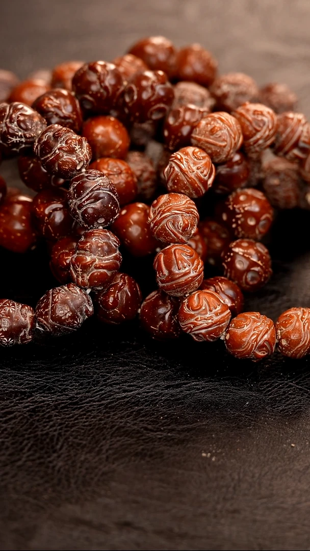 手串紫金鼠雕刻16-18mm