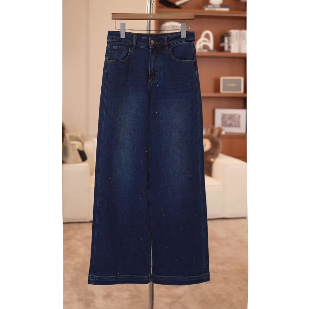 XIYA LIKES【水洗牛仔裤】2025冬季新款牛仔裤xyK512005