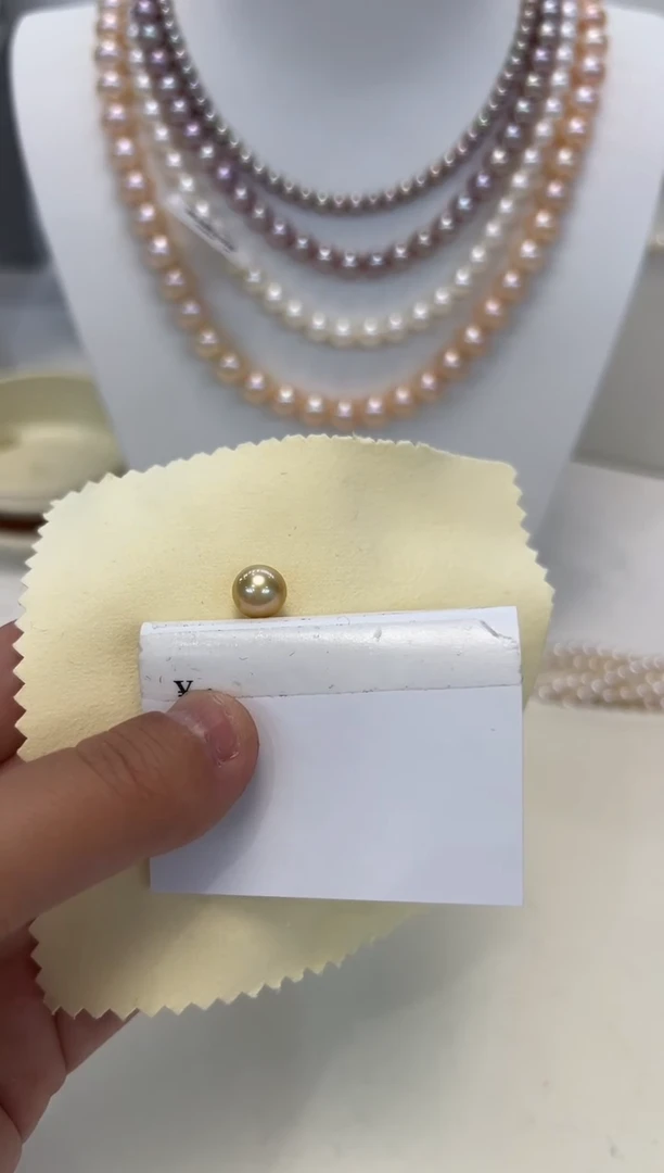 【闪购商品】海水珍珠裸珠未镶嵌半孔裸珠不退换