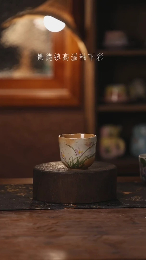 陶瓷景德镇高温釉下手绘陶瓷484