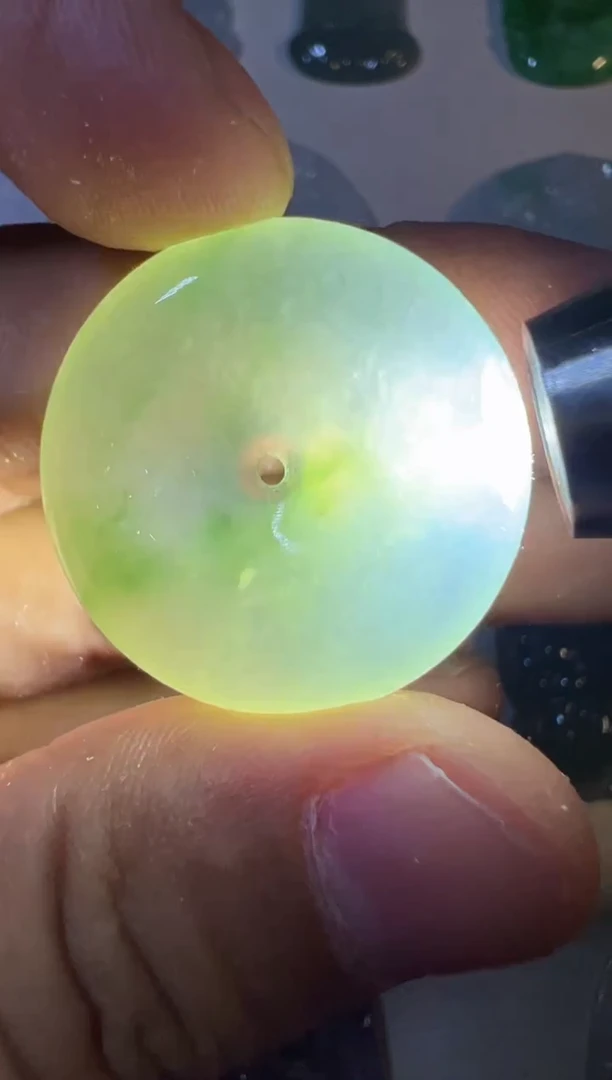 未镶嵌定制翡翠翡翠扣子