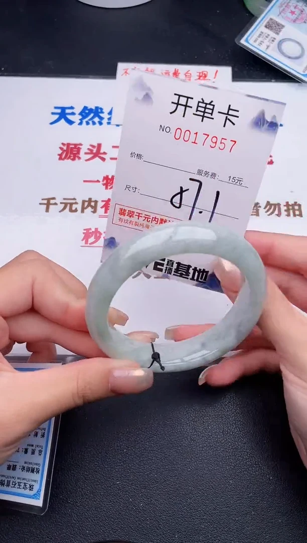 未镶嵌手镯翡翠57
