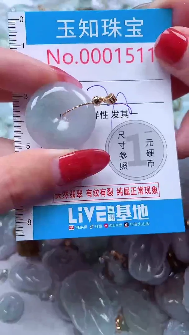 吊坠(不含链)未镶嵌翡翠1511