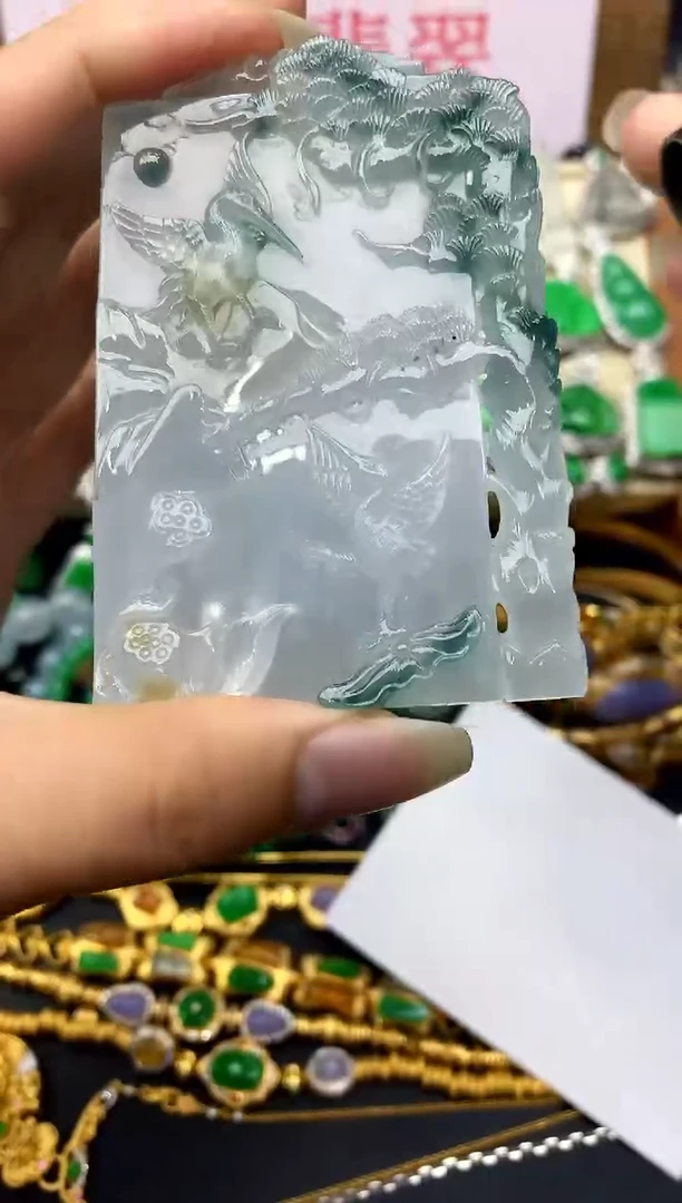 颈饰未镶嵌翡翠438 -中国好珍宝