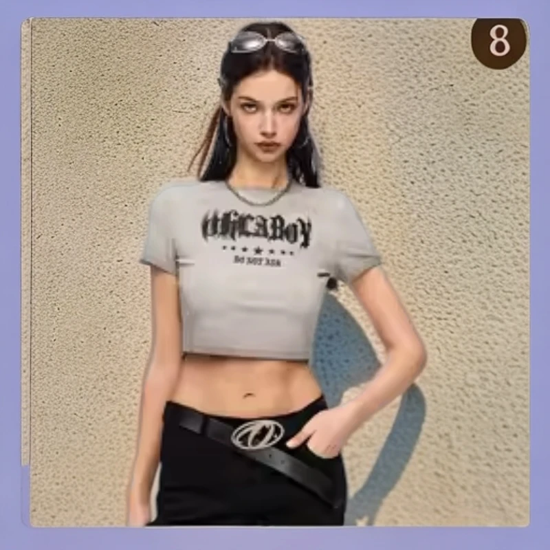 ITIBxOHLABOY设计师款 水洗做旧印花短袖T恤上衣I243STOHL0842