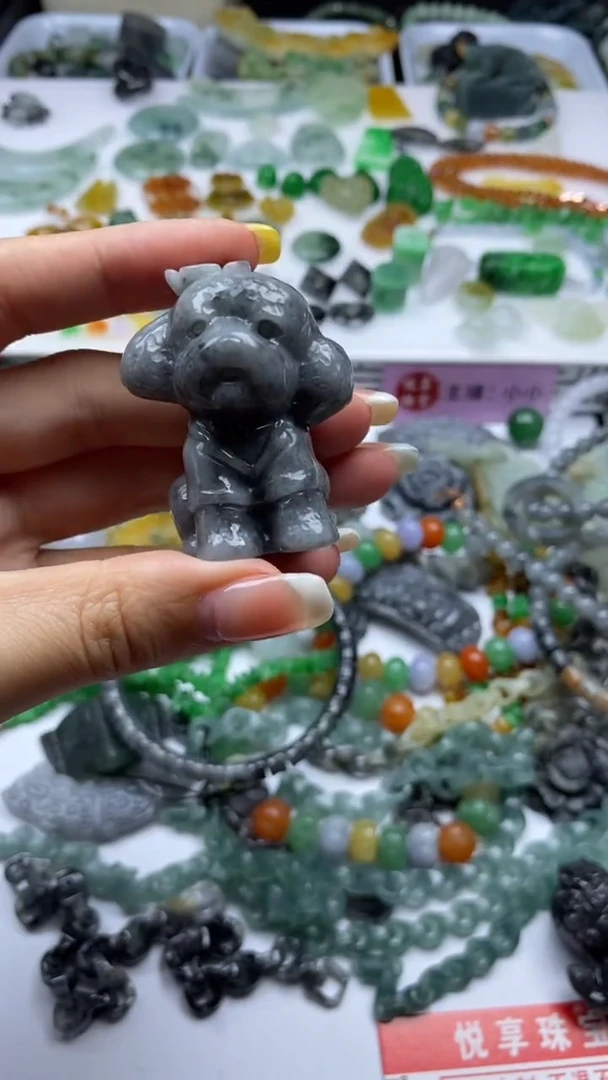 定制翡翠未镶嵌毛货定制不退不换