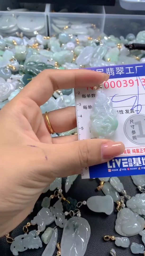 颈饰未镶嵌翡翠3913