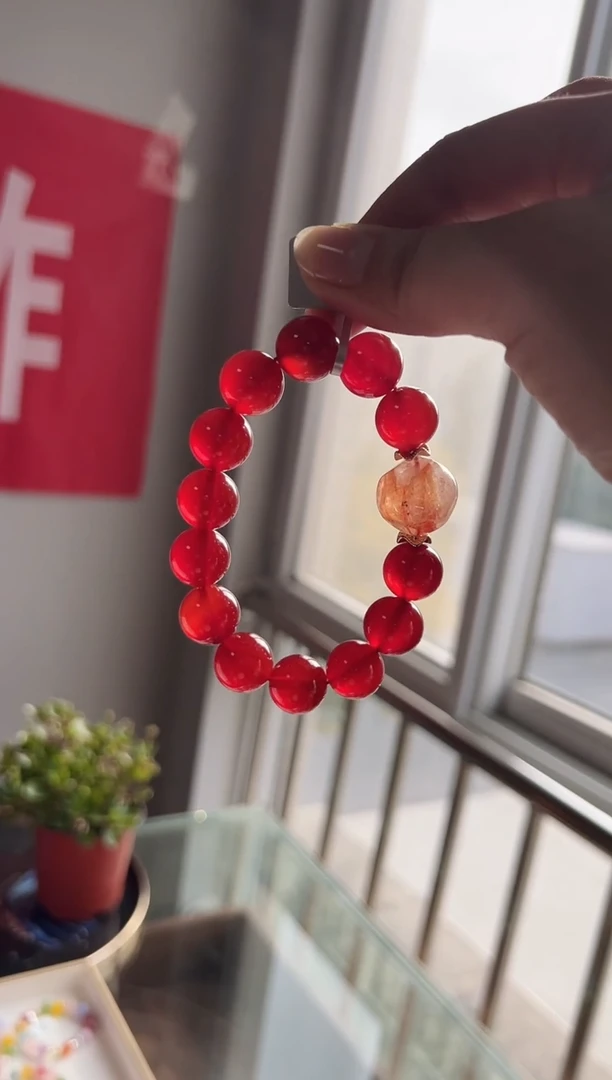 未镶嵌手串玛瑙/玉髓手串