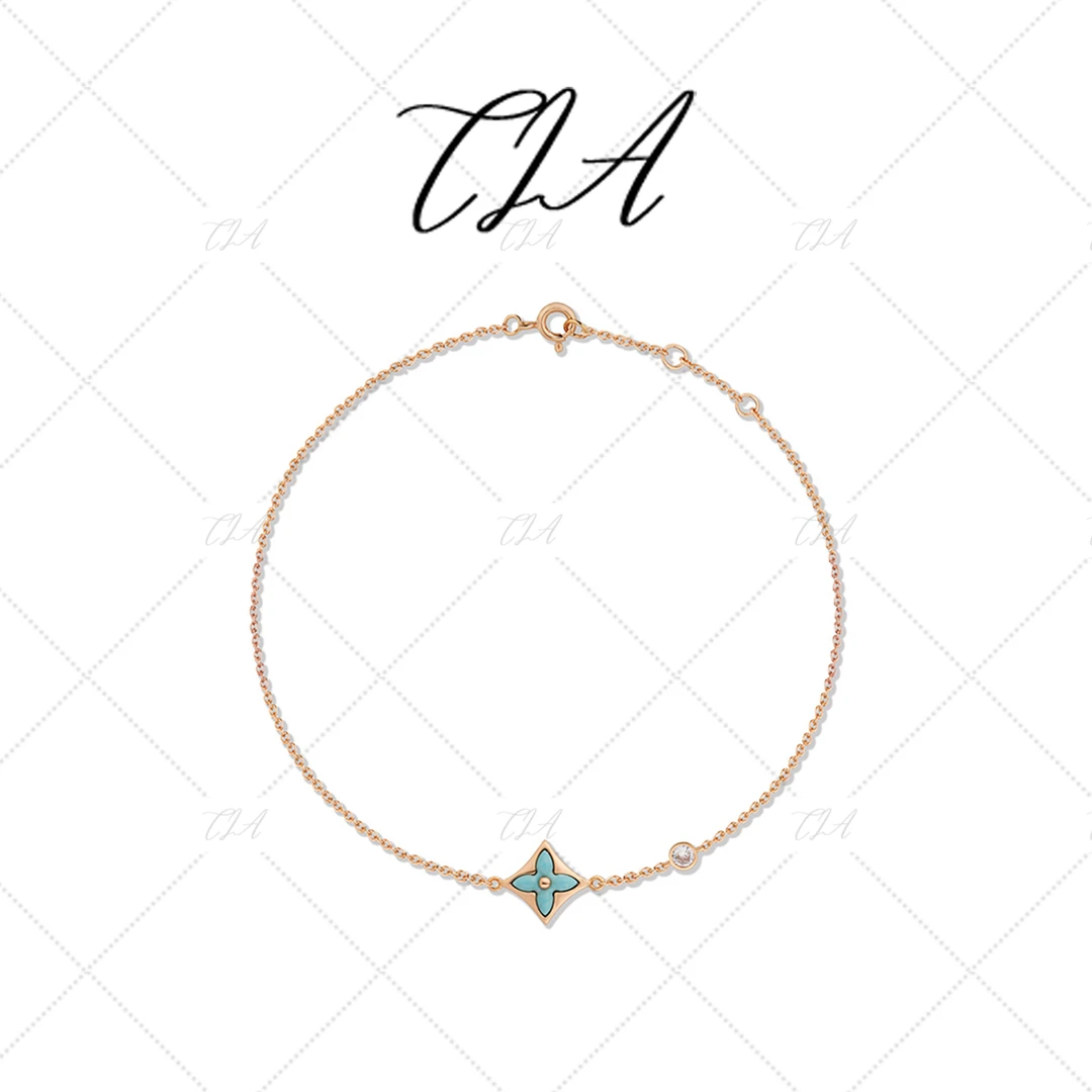 铜合金手链 TIA3003轻奢气质简约幸运百搭手链时尚小众