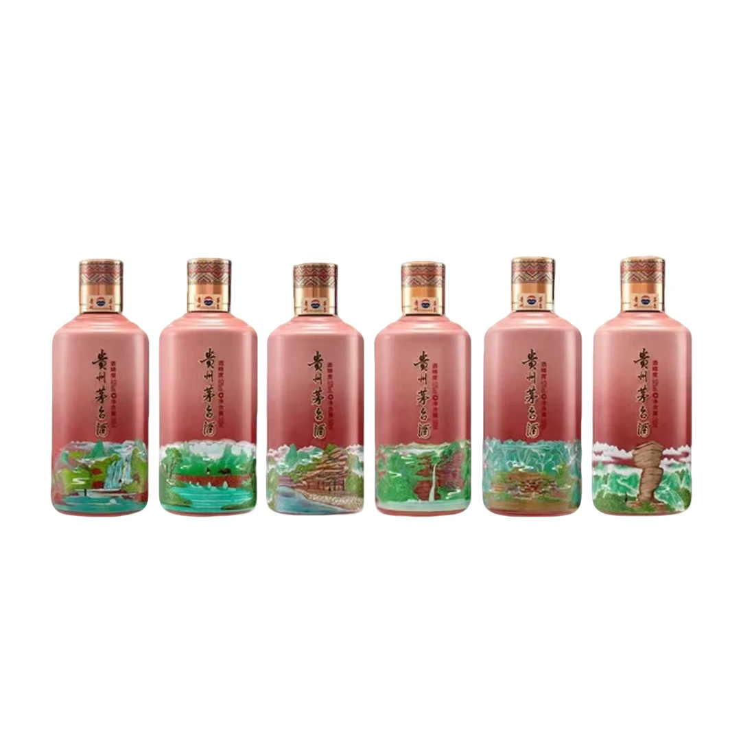 KWEICHOW MOUTAI/贵州茅台黄小西吃晚饭（无标随机）53度100ml