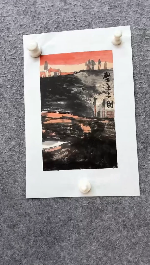 国画ST-JZP老师绘画作品