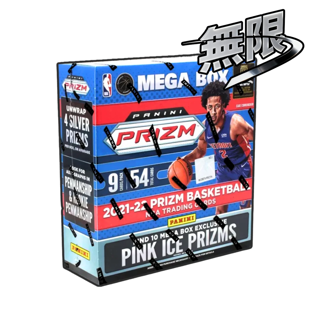 盲盒21-22 Prizm Mega 粉碎冰 篮球球星卡 未成年禁止下单