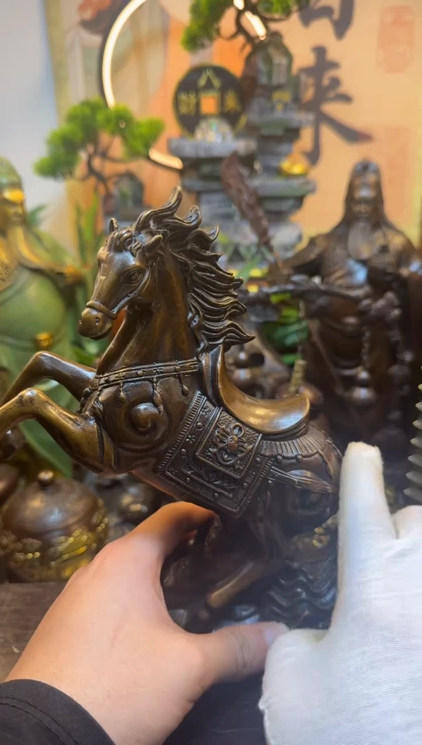 潼潼古铜只卖真铜！（铜马像）