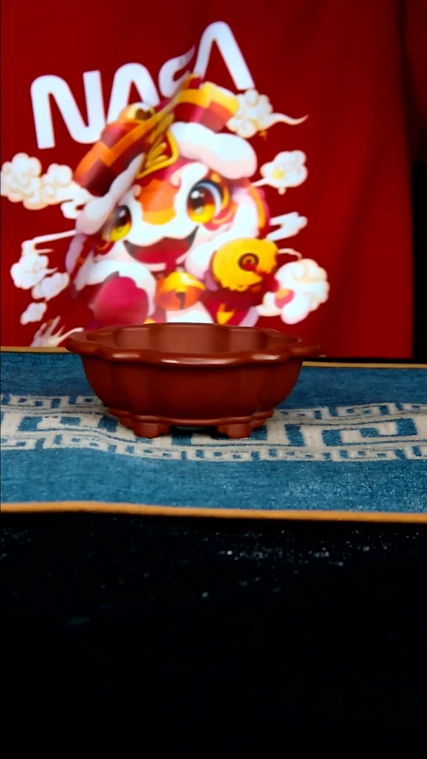 【闪购商品】紫砂花盆9*8*3内径紫砂花盆