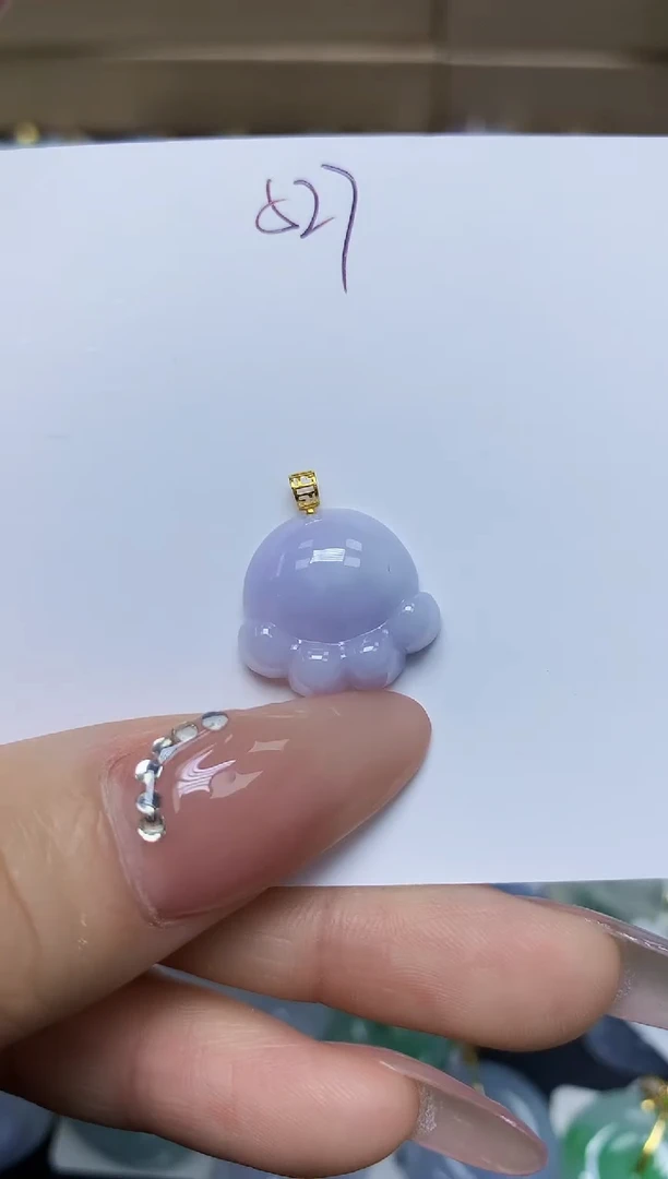 翡翠未镶嵌颈饰天然翡翠A货