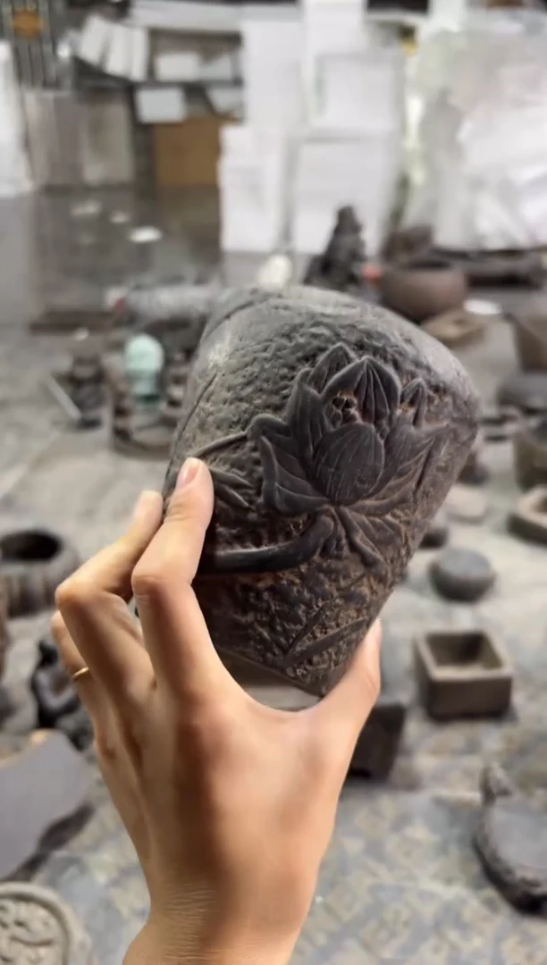 陶土【火山泥】一叶荷
