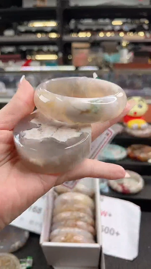 未镶嵌手镯石英质玉56圈口（赠品镯心）1325686