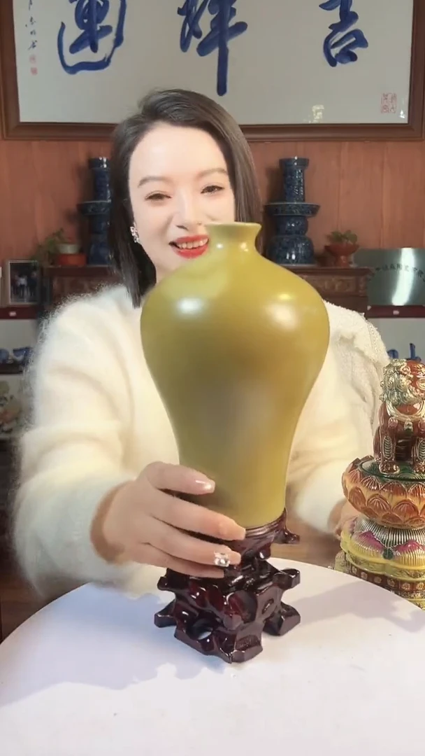 摆件陶景德镇陶瓷青花摆件16